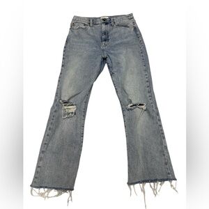PISTOLA DANA Frayed  Flare JEAN in Nelson Womens 29